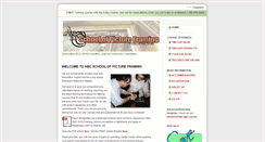 Desktop Screenshot of abcschoolofpictureframing.com